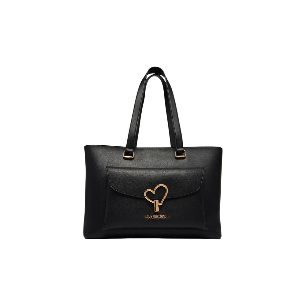 Love Moschino Black Polyethylene Handbag