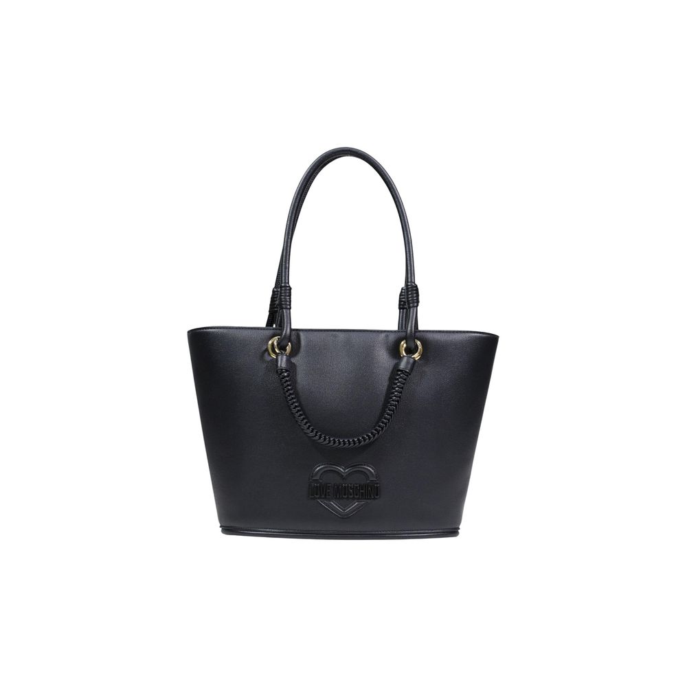 Love Moschino Black Polyethylene Handbag