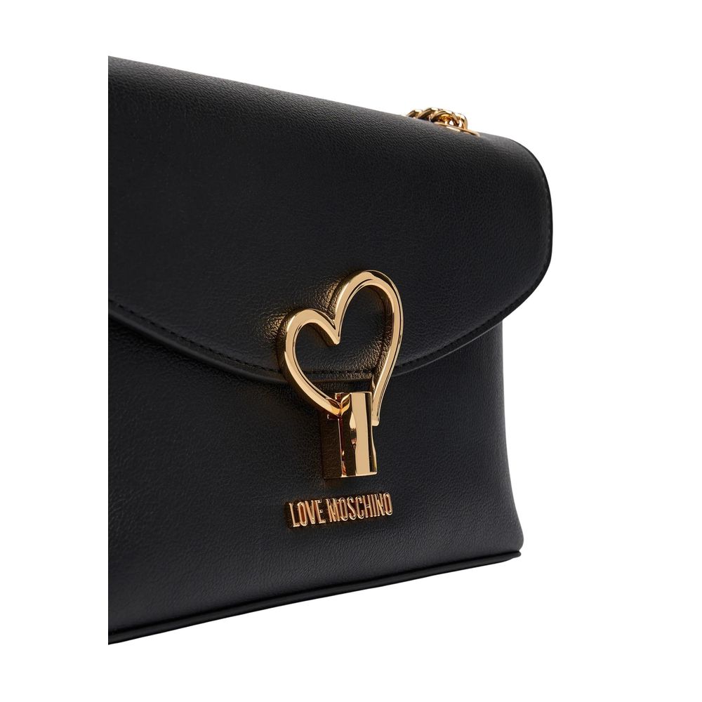 Love Moschino Black Polyethylene Handbag