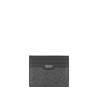 Ferragamo Gray Calf Leather Bos Taurus Wallet