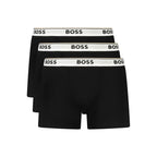 Hugo Boss Black Cotton Men Boxer - Zeiniez