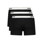 Hugo Boss Black Cotton Men Boxer - Zeiniez