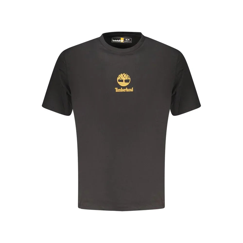 Timberland Black Cotton Men's T-Shirt - Zeiniez