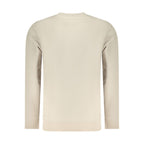 Hugo Boss Beige Cotton Men Sweatshirt
