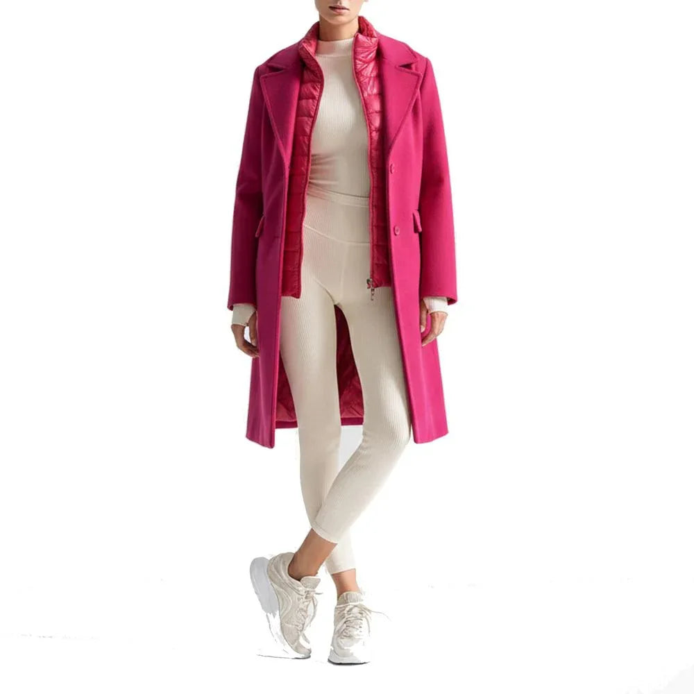 Herno Multicolor Cashmere Coat - Zeiniez