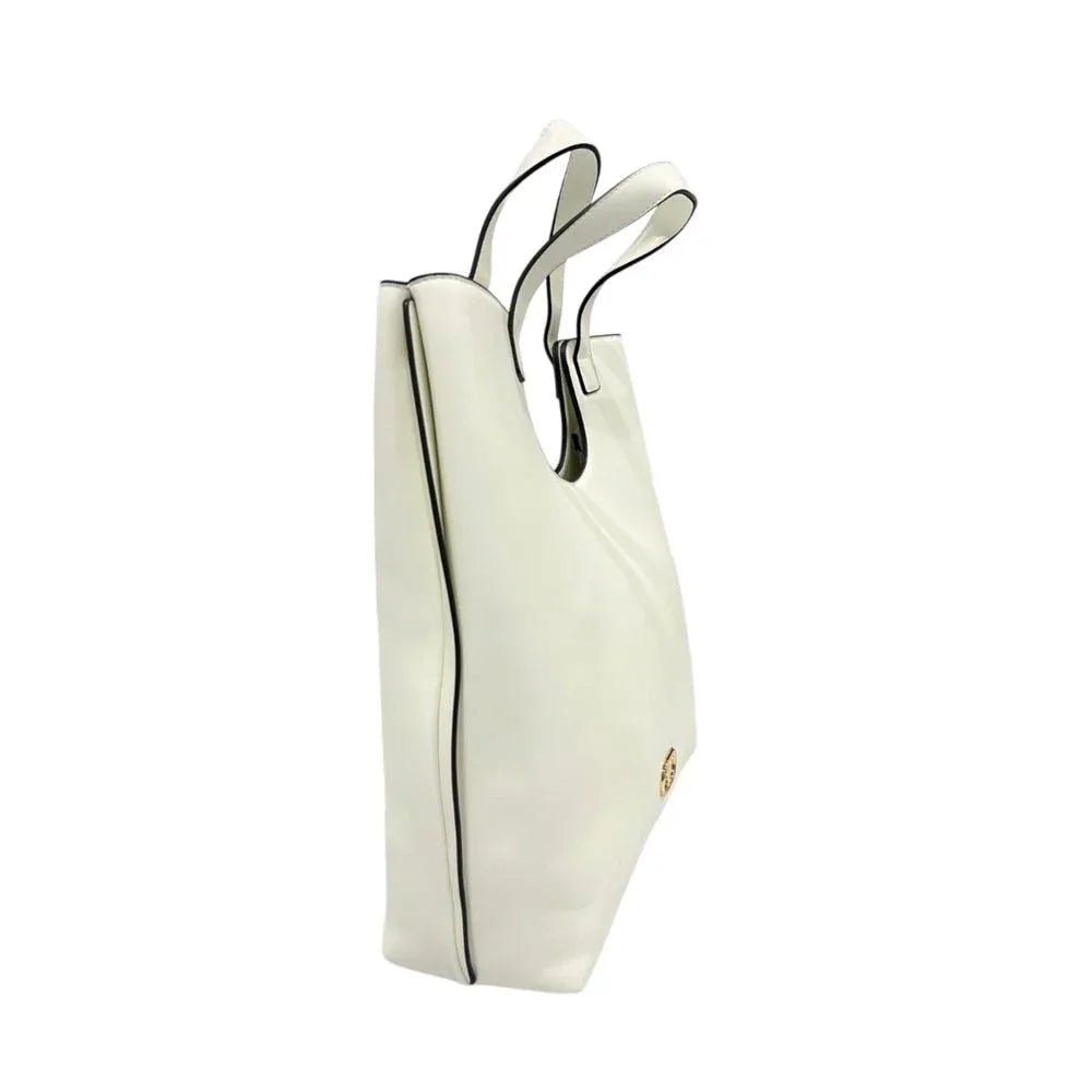 Twinset White PU Women Handbag - Zeiniez