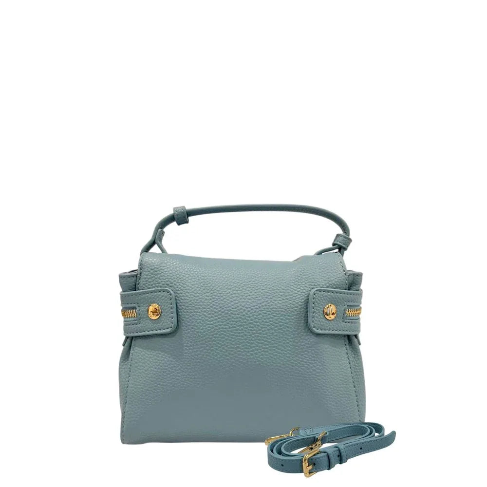 Twinset Blue PU Women Handbag - Zeiniez