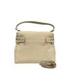 Twinset Beige PU Women Handbag - Zeiniez