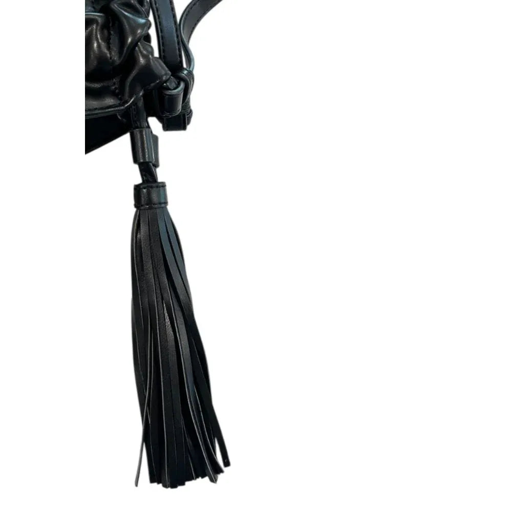 Twinset Black PU Women Shoulder Bag - Zeiniez