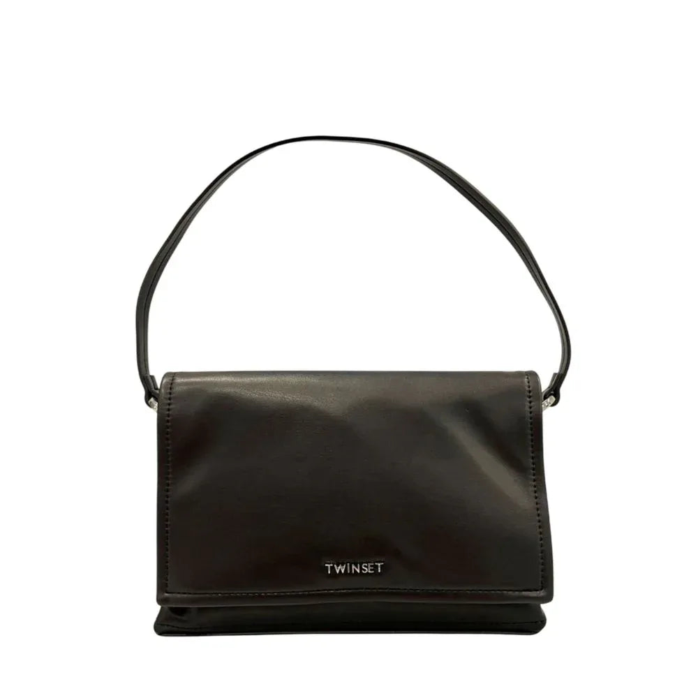 Twinset Black Polyethylene Clutch Bag - Zeiniez