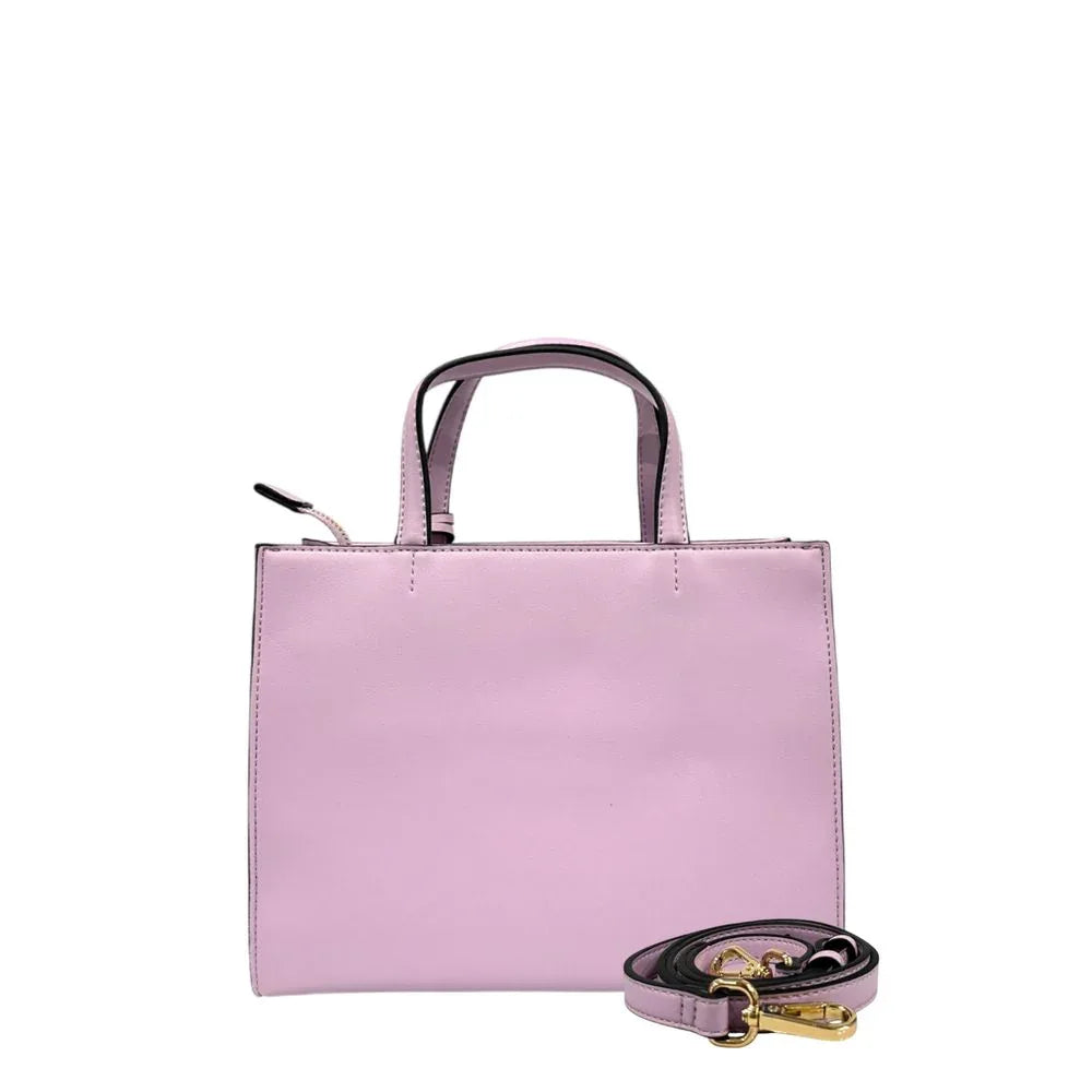 Twinset Purple PU Women Handbag - Zeiniez