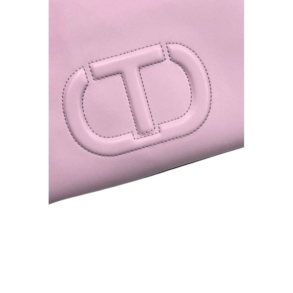 Twinset Purple PU Women Handbag - Zeiniez