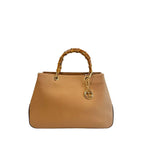 Twinset Brown PU Women Handbag - Zeiniez