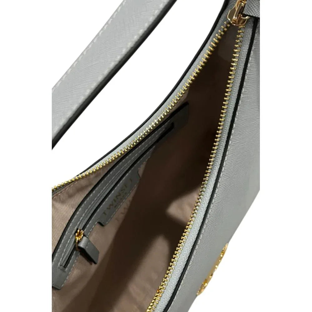 Twinset Blue PU Women Shoulder Bag - Zeiniez