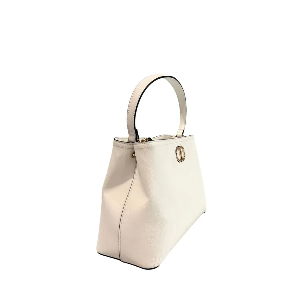 Twinset White PU Women Handbag - Zeiniez