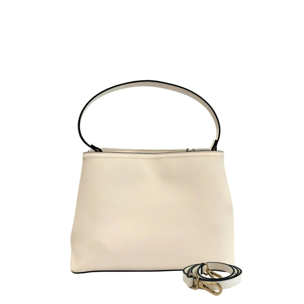 Twinset White PU Women Handbag - Zeiniez
