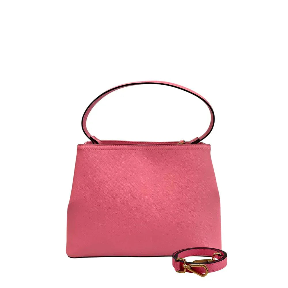 Twinset Pink PU Women Handbag - Zeiniez