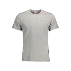 Tommy Hilfiger Grigio Cotton Men T-Shirt