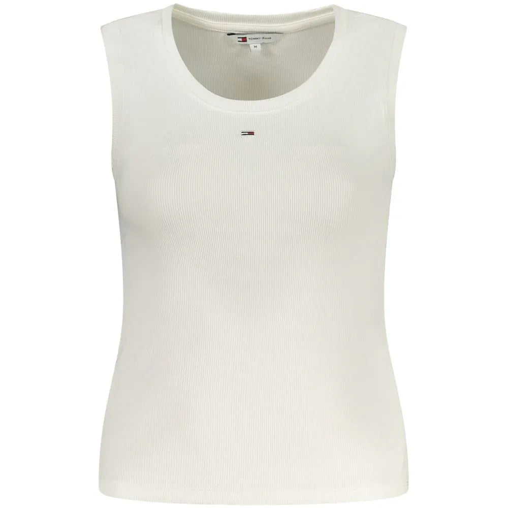 Tommy Hilfiger Bianco Cotton Women Tank Top - Zeiniez