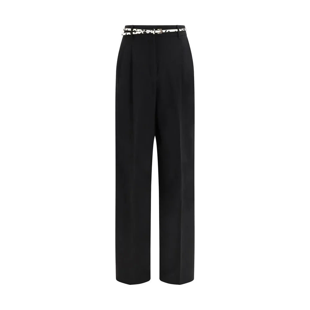 Max Mara Black Triacetate Casual Pants - Zeiniez
