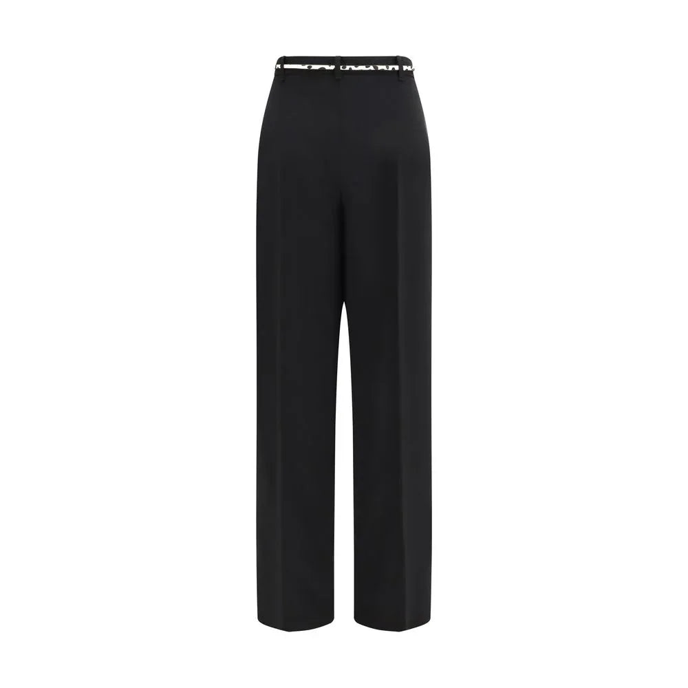 Max Mara Black Triacetate Casual Pants - Zeiniez