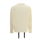 Max Mara Beige Silk Blouse - Zeiniez