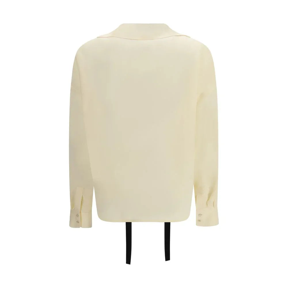 Max Mara Beige Silk Blouse - Zeiniez