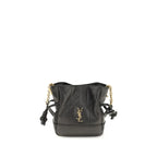 Saint Laurent Black Lamb Ovis Aries Aries Shoulder Bag - Zeiniez