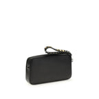 Valentino Garavani Black Calf Leather Bos Taurus Accessories - Zeiniez