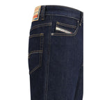 Diesel Black Cotton Slim Fit Jeans - Zeiniez