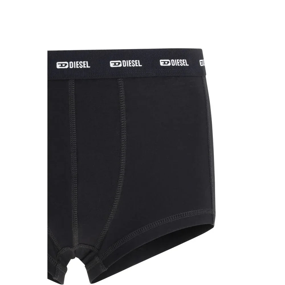Diesel Black Cotton Briefs - Zeiniez