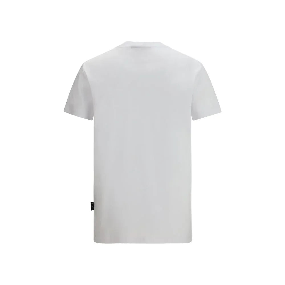Philipp Plein White Cotton T-Shirt - Zeiniez