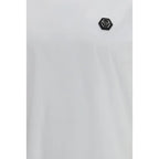 Philipp Plein White Cotton T-Shirt - Zeiniez