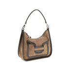 Pierre Hardy Brown Calf Leather Bos Taurus Shoulder Bag - Zeiniez