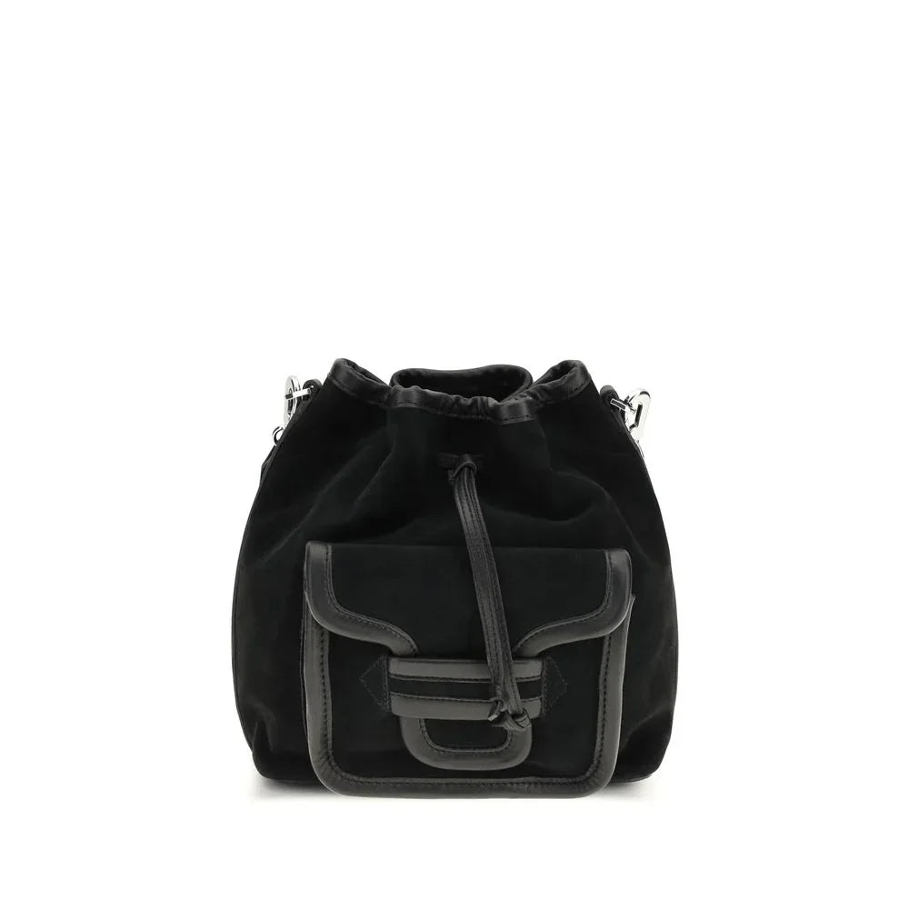 Pierre Hardy Black Calf Leather Bos Taurus Backet Bag - Zeiniez