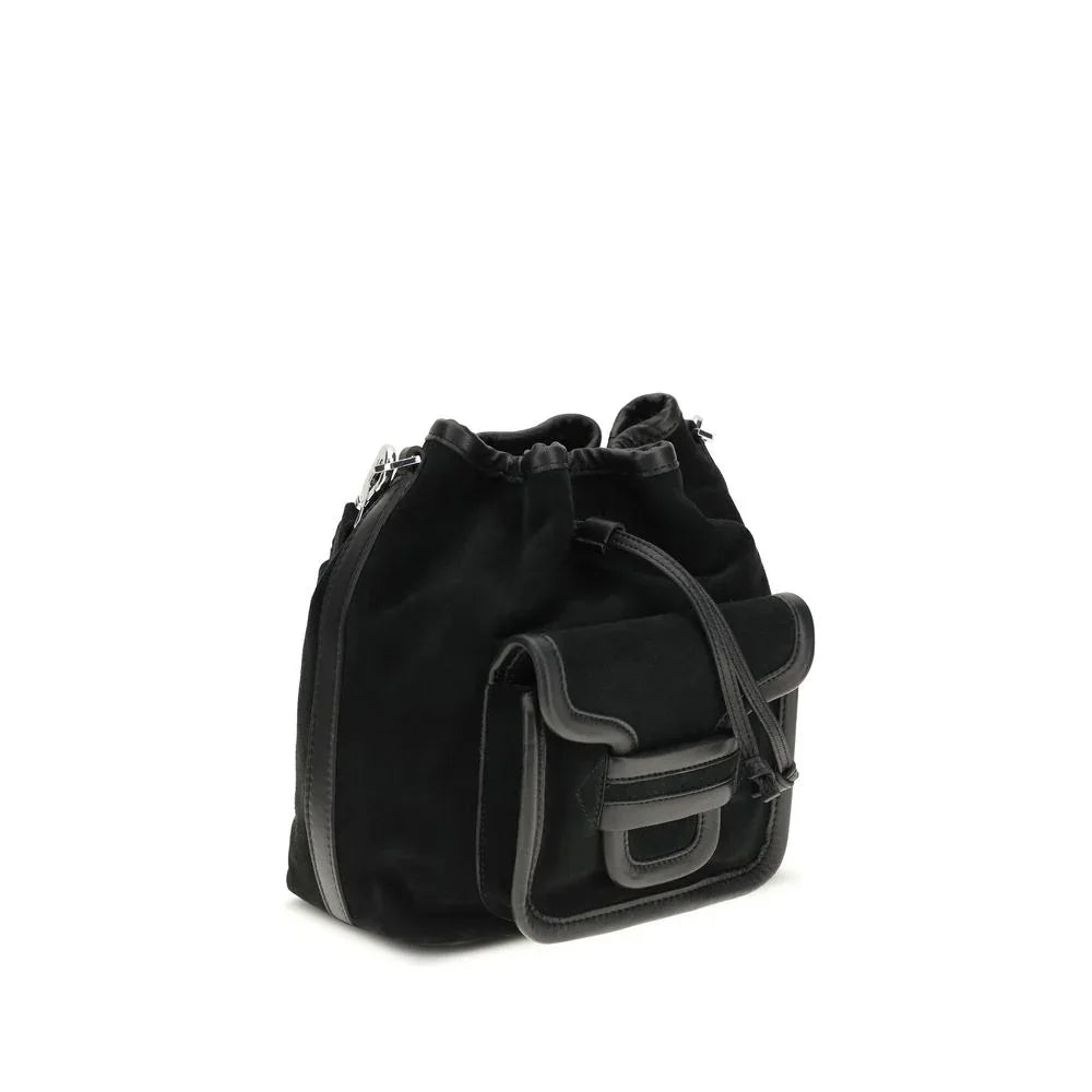 Pierre Hardy Black Calf Leather Bos Taurus Backet Bag - Zeiniez