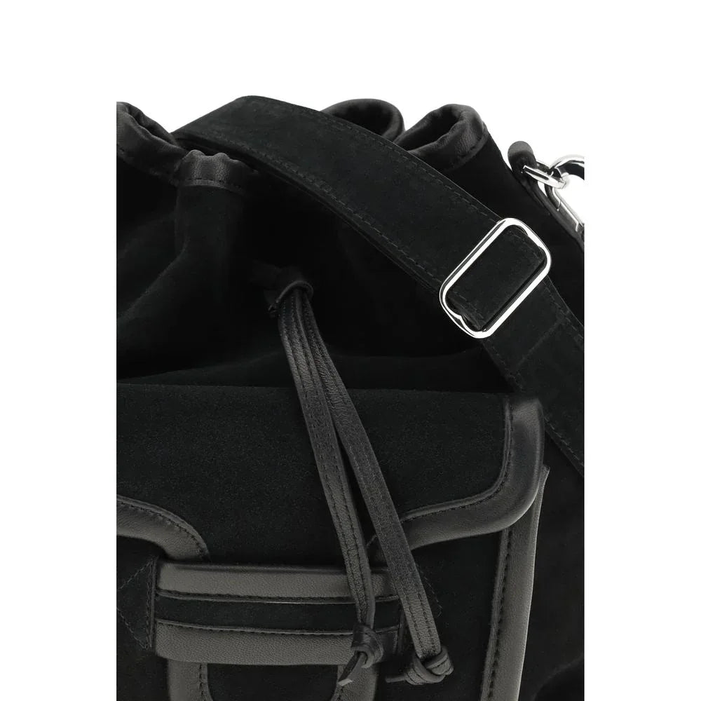 Pierre Hardy Black Calf Leather Bos Taurus Backet Bag - Zeiniez