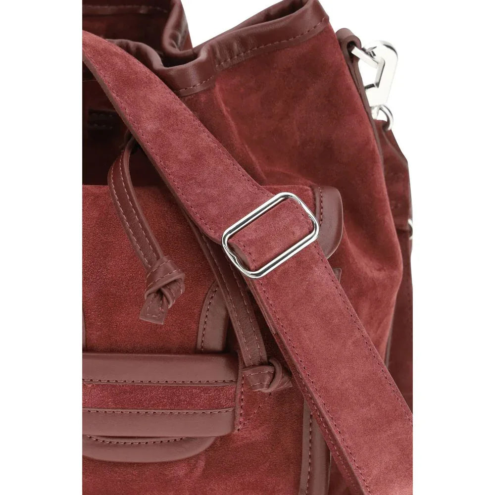 Pierre Hardy Bordeaux Calf Leather Bos Taurus Backet Bag - Zeiniez