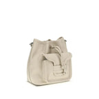 Pierre Hardy Beige Calf Leather Bos Taurus Backet Bag - Zeiniez