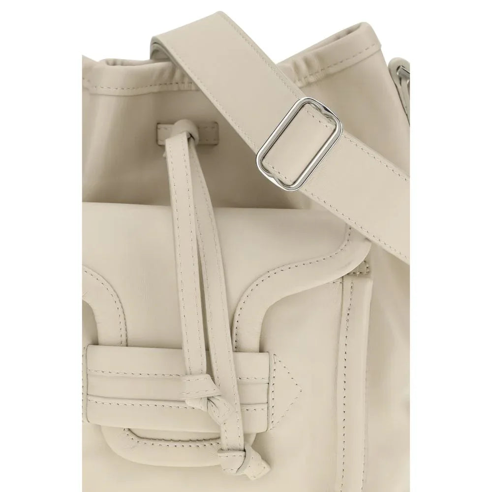 Pierre Hardy Beige Calf Leather Bos Taurus Backet Bag - Zeiniez