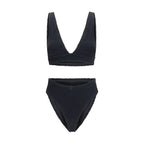 Hunza G Black Polyamide One-Piece Swimsuit - Zeiniez