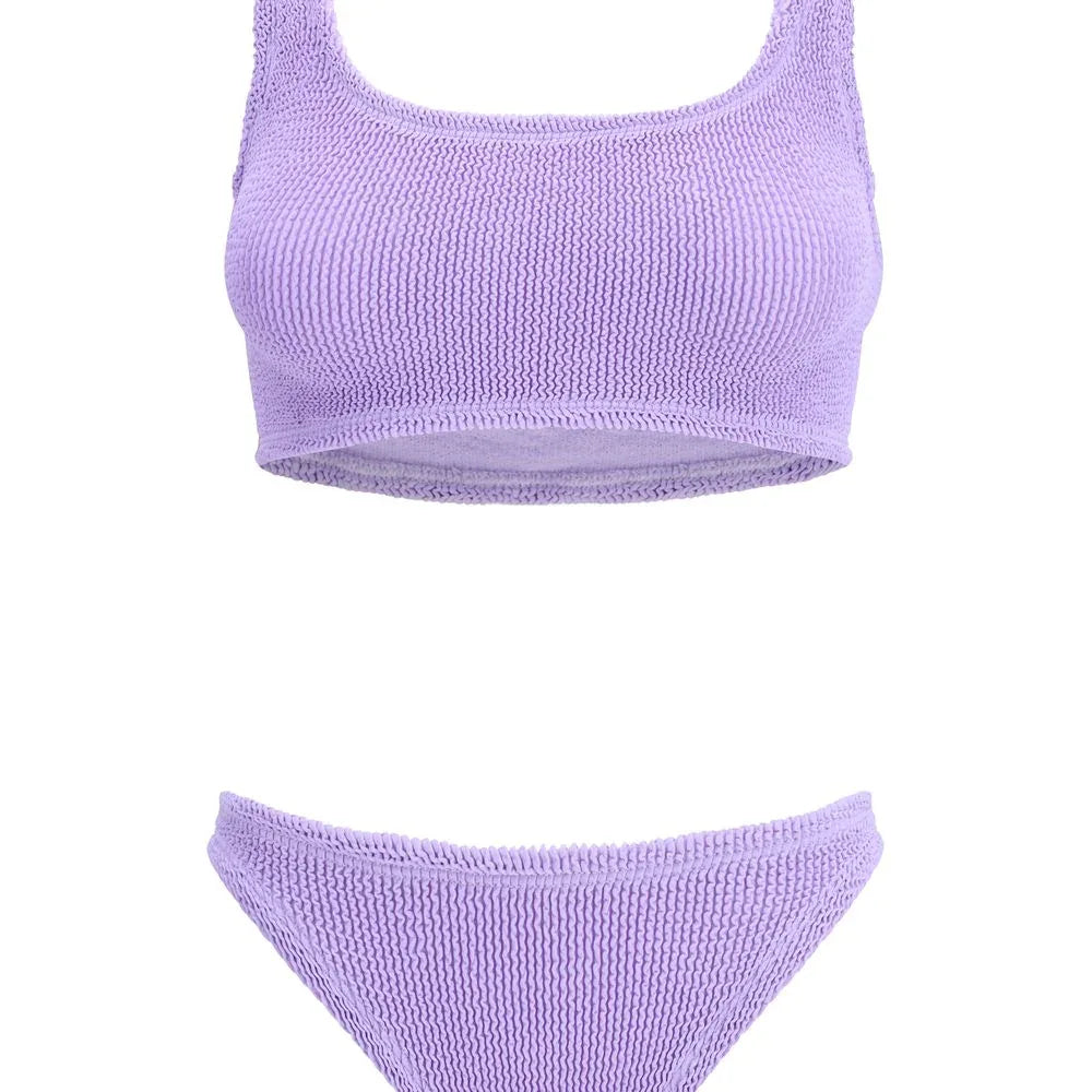 Hunza G Purple Polyamide Bikini - Zeiniez
