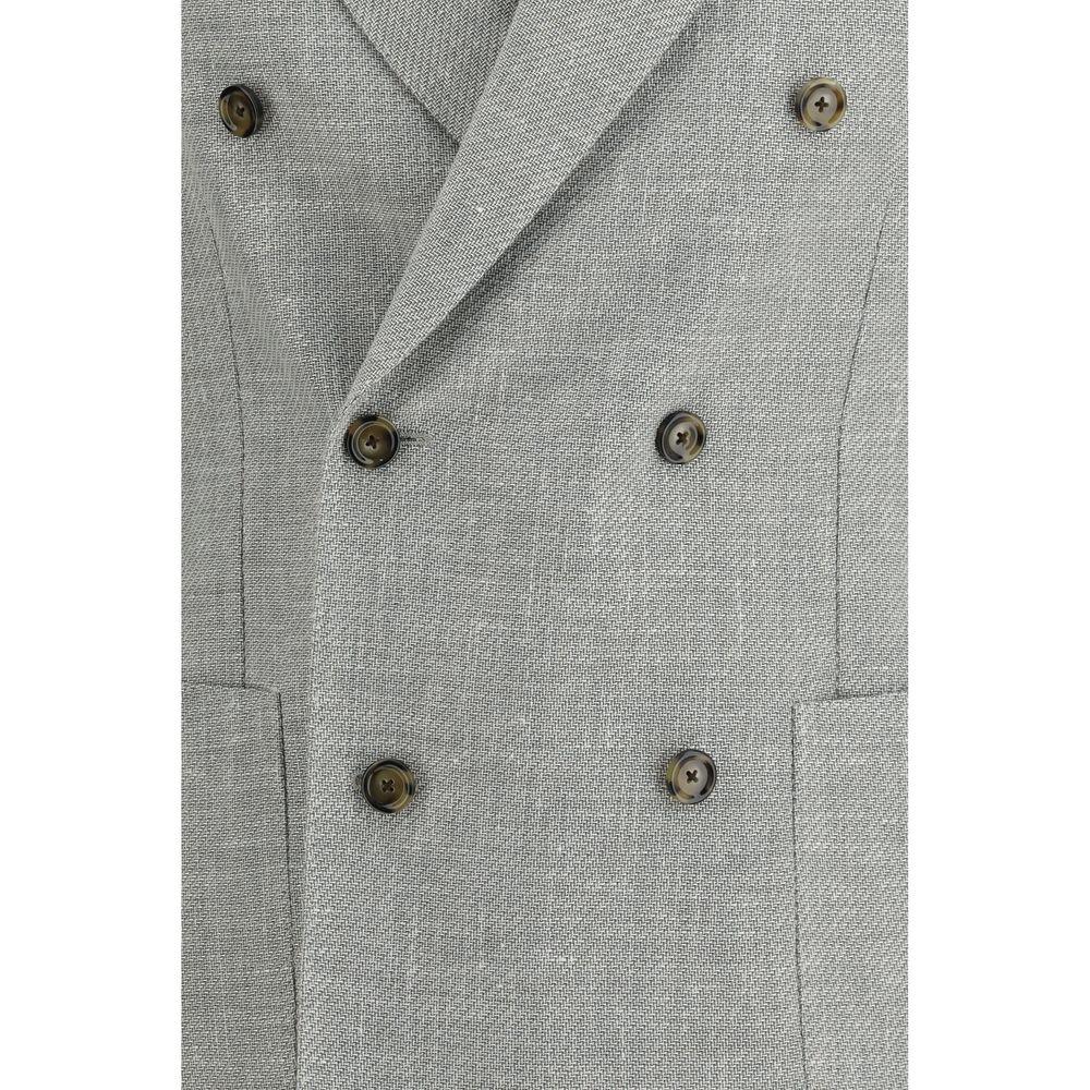 Lardini Bicolor Wool Blazer - Zeiniez