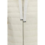 Herno Beige Polyamide Biker Jacket - Zeiniez