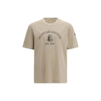 Moncler Beige Cotton T-Shirt - Zeiniez