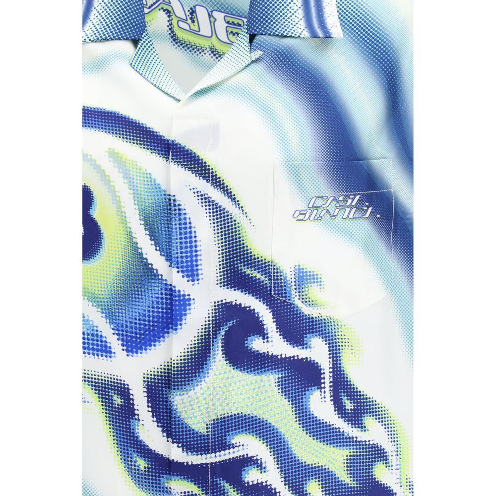 Casablanca Multicolor Silk Dress Shirt - Zeiniez