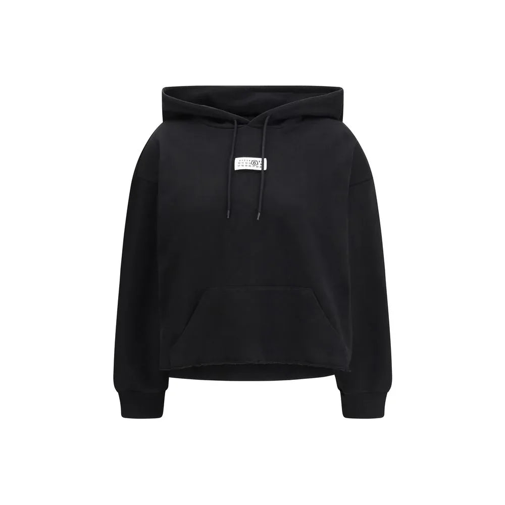 MM6 Black Cotton Sweatshirt - Zeiniez