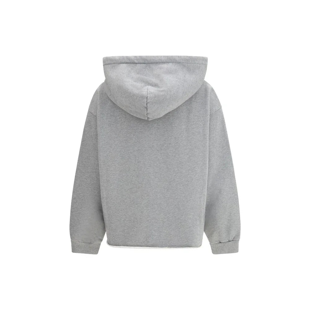 MM6 Gray Cotton Sweatshirt - Zeiniez