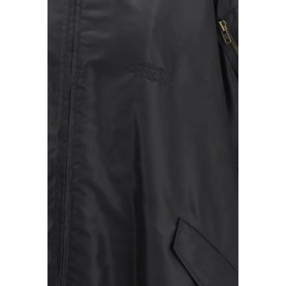 MM6 Black Polyamide Cloacks - Zeiniez