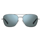 Polaroid Gray Metal Sunglasses